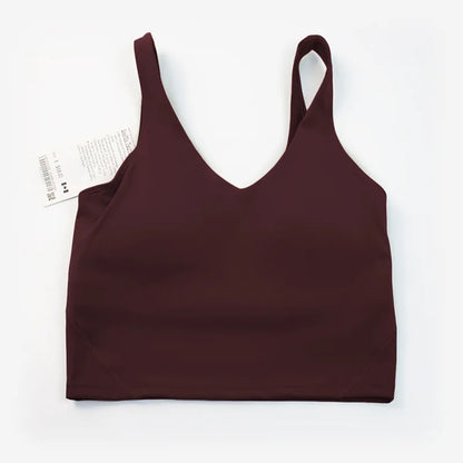 Sports yoga bra, U-shaped back, high-quality sports, fitness running, breathable quick drying women&