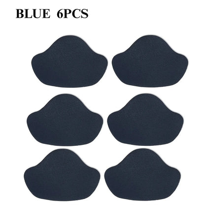 6 Pcs Sneaker Heel Repair Patches Wear-Resistant Shoe Heel Protector Stickers Fix Worn Holes for Sneakers, Leather Shoes