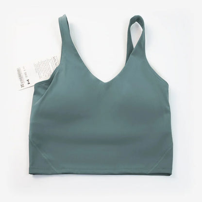 Sports yoga bra, U-shaped back, high-quality sports, fitness running, breathable quick drying women&
