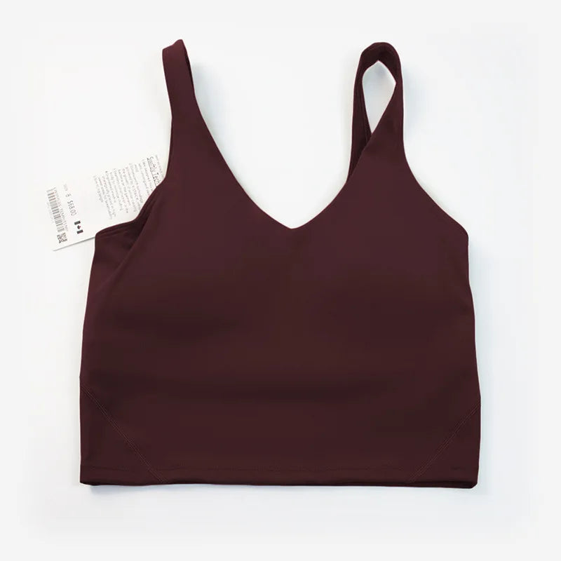 Sports yoga bra, U-shaped back, high-quality sports, fitness running, breathable quick drying women&