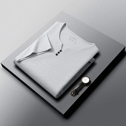 Mens Henley Neck T Shirts Short Sleeve Casual Soft Breathable Comfortable Fashion Tops for Men Daily Wear Summer Streetwear